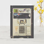 Carte Cool Abandon du téléphone payant (Fleur jaune)