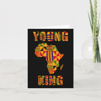 Carte Cool Africain Kente Art Hommes Garçons Enfants Afr