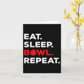 Carte Cool Bowling Nouveauté Pour Hommes Femmes Bowling (Fleur jaune)