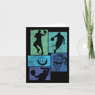 Carte Cool Bysketbyll Design Bysketbyll Joueur Sports