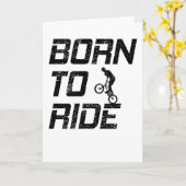 Carte Cool-cadeau BMX Vélo Freestyle Sport (Fleur jaune)