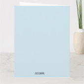 CARTE COOL CAT CHRISTMAS GREETING CARD (Dos)