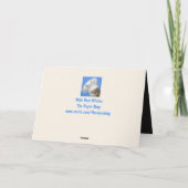 Carte Cool Chat Et Guitare Anniversaire (Dos)