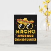 Carte Cool Cinco De Mayo Nacho Moyenne Petite-Fille Som (Fleur jaune)