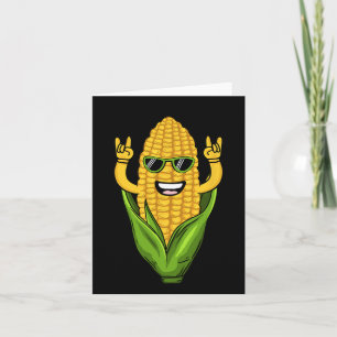 Carte Cool Corn Art Hommes Femmes Agricultrices Danser C