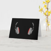 Carte Cool de casque simple et classique (Fleur jaune)