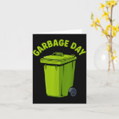 Carte Cool Garbage Truck Art For Men Women Kids Garbage (Fleur jaune)