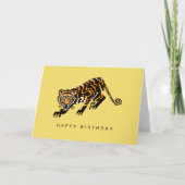 Carte Cool Graphic - TIGER - Faune - Nature (Devant)
