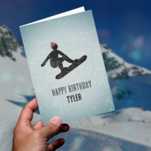 Cool Grungy Snowboarder sur Distressed Metal perso