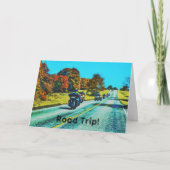 Carte cool Moto Art Road Trip Art Card (Devant)