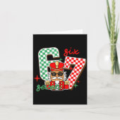 Carte Cool Nutcracker Christmas 67 Six Seven Gen Alpha S (Devant)