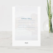 Carte Cool oriental japonais Kawase pluy day décor (Dos)