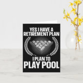 Carte Cool Pool Conception Pour Hommes Femmes Billard Lo (Fleur jaune)