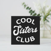 Carte Cool Sisters Club I (Debout devant)