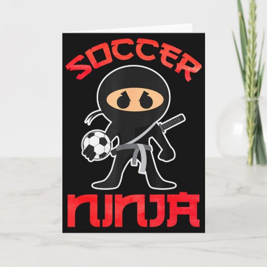 Carte Cool Soccer Art For Men Boys Kid Soccer Lovers Soc (Devant)