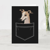 Carte Cool Whippet Design For Men Women Pet Dog Whippet (Devant)