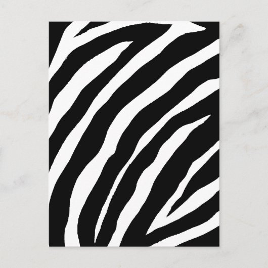 Carte cool Zebra Stripes (Devant)