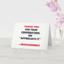 Coopération Amusante Merci Bureau Humour