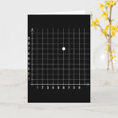 Carte Coordonnée (6,7) Prof de maths drôle 67 Amateur de (Fleur jaune)