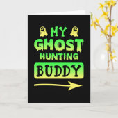 Carte Copain de chasse aux fantômes (Fleur jaune)