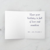 Carte copain de secret de joyeux anniversaire (Intérieur)