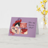 Carte Copain de secret de Red Hat (Fleur jaune)