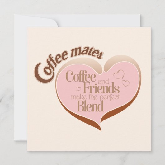 Carte Copains de café (Devant)