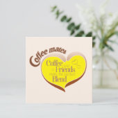 Carte Copains de café (Debout devant)