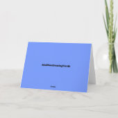 Carte Copains Sourires (Dos)