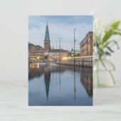 Carte Copenhague Danemark (Debout devant)