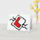 Carte Copie de licence de conduite (Fleur jaune)