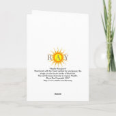 Carte Copie de main de santé (Dos)