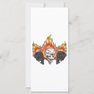 Carte Copie des crânes flambants