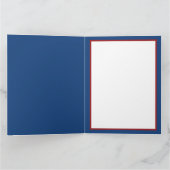 Carte Coq American Flag Pièce d'art populaire (Intérieur)