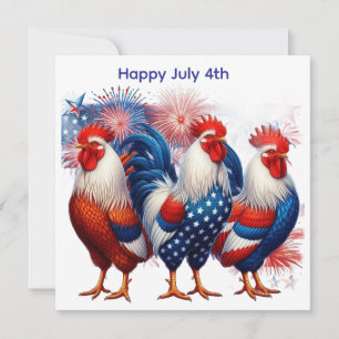 Carte Coq du 4 juillet