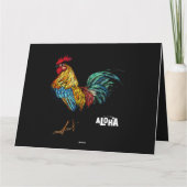 Carte coq hawaii aloha hawaiian 157 (Dos)