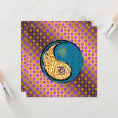 Carte Coq Leo & Water (Devant/Arrière en situation)