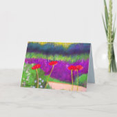 Carte Coquelicots dans Millenium Park Chicago (Devant)