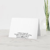 Carte Coquelicots de Californie 01 (Dos)