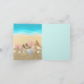Carte Coques de coquillages Blue Beach (Intérieur)