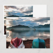 Carte Coques des bateaux et marmaris Hiver (Devant / Derrière)