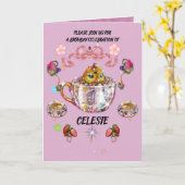 Carte Coquette (Fleur jaune)