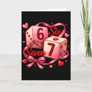 Carte Coquette Arc Six Sept Dés 67 Mème Saint-Valentin 6