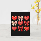 Carte Coquette Bow Leopard Hearts Valentine Women Girl G (Fleur jaune)