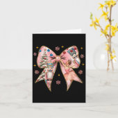 Carte Coquette Bow Nutcracker Noël Noël Noël Noël Famill (Fleur jaune)