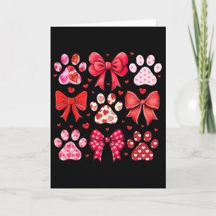 Carte Coquette de la Saint-Valentin Chien Maman Chien Em