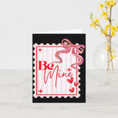 Carte Coquette Valentines Stage Stamp, Bow Valentines Gi (Fleur jaune)