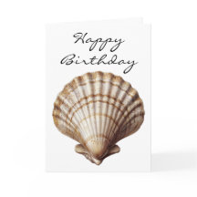 Coquillage Joyeux Anniversaire