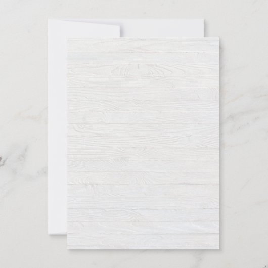 Carte Coquillages nautiques rustiques Enregistrer la dat (Dos)