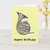 Carte Cor de harmonie (Fleur jaune)